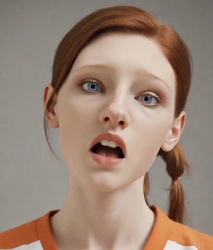 rendering,clementine,cgi,character animation,natural cosmetic,realdoll,orange,the girl's face,cinnamon girl,doll's facial features,maya,baby carrot,realistic,render,eleven,lilian gish - female,nostril,3d rendered,vada,orange color,Photography,Natural