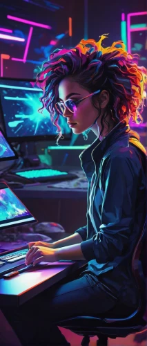 girl at the computer,cyberpunk,computer art,pianist,cyberspace,electric piano,computer addiction,cyber,computer freak,computer,man with a computer,music background,trip computer,electronic music,keyboard player,world digital painting,digital piano,dj,computer game,synthesizers,Illustration,Black and White,Black and White 02