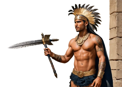 aztec,incas,the american indian,biblical narrative characters,african american male,aztecs,male character,tribal chief,aborigine,inca,barbarian,bactrian,black warrior,afar tribe,king caudata,perseus,ancient people,sparta,pharaonic,ankh,Art,Artistic Painting,Artistic Painting 29