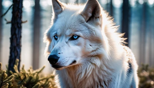 white shepherd,northern inuit dog,native american indian dog,saarloos wolfdog,canadian eskimo dog,bohemian shepherd,berger blanc suisse,wolfdog,sakhalin husky,seppala siberian sleddog,european wolf,canidae,carpathian shepherd dog,malamute,greenland dog,siberian husky,tamaskan dog,husky,howling wolf,kunming wolfdog,Photography,General,Realistic