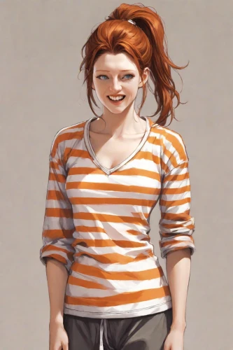 pumuckl,girl in t-shirt,clary,red-haired,clementine,girl portrait,lilian gish - female,girl drawing,cinnamon girl,nora,pippi longstocking,digital painting,girl with cereal bowl,girl in a long,main character,girl with speech bubble,redheads,female runner,redhead doll,dwarf sundheim,Digital Art,Comic