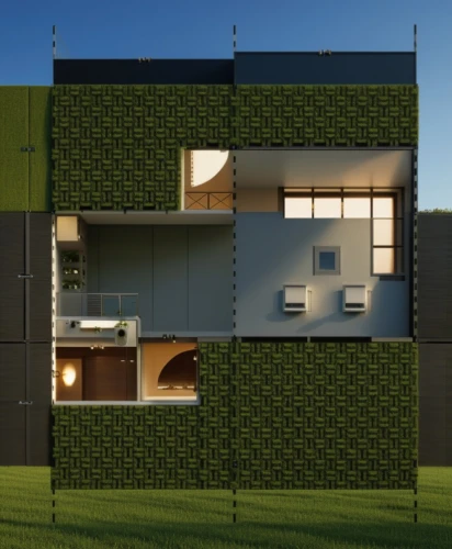 cubic house,lattice windows,landscape design sydney,landscape designers sydney,garden design sydney,cube house,garden elevation,residential house,facade panels,cube stilt houses,lattice window,eco-construction,house wall,green living,3d rendering,flower wall en,frame house,timber house,modern house,building honeycomb,Photography,General,Realistic