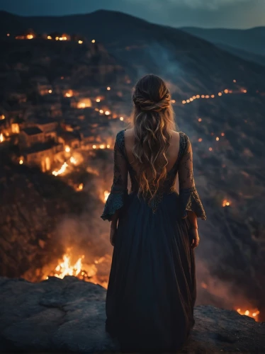 bedouin,the night of kupala,biblical narrative characters,fire in the mountains,burned land,fire angel,burning hair,afar tribe,scorched earth,fire land,wildfire,thracian,fire background,yemeni,girl in a historic way,fire siren,shamanism,the conflagration,genesis land in jerusalem,woman fire fighter,Photography,General,Cinematic