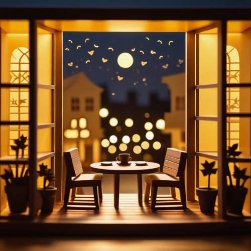 ramadan background,night scene,romantic night,background vector,landscape lighting,evening atmosphere,outdoor dining,outdoor table,moonlit night,night image,window curtain,houses clipart,window treatment,night light,moon and star background,shop-window,paris balcony,bedroom window,nightscape,visual effect lighting,Unique,Paper Cuts,Paper Cuts 10