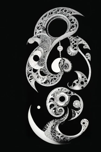 yinyang,yin-yang,yin yang,yin and yang,dragon design,the zodiac sign pisces,silver octopus,chinese dragon,chinese horoscope,g-clef,taijitu,shaper,auspicious symbol,trebel clef,fractal design,fractals art,esoteric symbol,taijiquan,astrological sign,clef