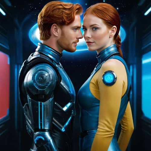 passengers,cg artwork,xmen,couple goal,beautiful couple,star ship,husband and wife,into each other,couple in love,man and woman,x-men,forbidden love,face to face,x men,married couple,lovebirds,wife and husband,mom and dad,couple - relationship,lost in space