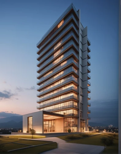 residential tower,modern architecture,renaissance tower,3d rendering,condominium,bulding,impact tower,appartment building,modern building,sky apartment,glass facade,condo,olympia tower,mamaia,knokke,high-rise building,skyscapers,electric tower,oakville,steel tower,Photography,General,Realistic