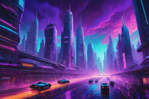 futuristic landscape,cyberpunk,futuristic,cityscape,fantasy city,colorful city,metropolis,city highway,vast,dystopian,sci-fi,sci - fi,ultraviolet,dystopia,scifi,vapor,shanghai,cities,the city,80s,Illustration,Black and White,Black and White 19