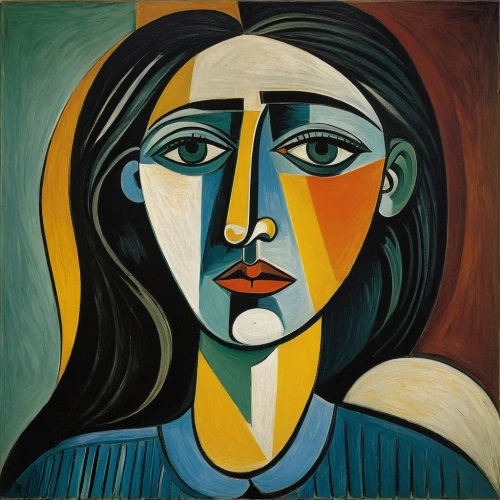 picasso,art deco woman,woman's face,woman face,decorative figure,portrait of a woman,woman sitting,praying woman,woman thinking,woman holding pie,the mona lisa,portrait of a girl,portrait of christi,mary-gold,young woman,cubism,woman at cafe,girl with cloth,depressed woman,woman portrait,Art,Artistic Painting,Artistic Painting 05