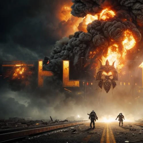 apocalyptic,apocalypse,post apocalyptic,lost in war,district 9,post-apocalypse,explosion destroy,explosions,explosion,destroyed city,post-apocalyptic landscape,demolition,nuclear explosion,theater of war,inferno,war zone,battlefield,fire background,the conflagration,stalingrad,Realistic,Movie,Warzone
