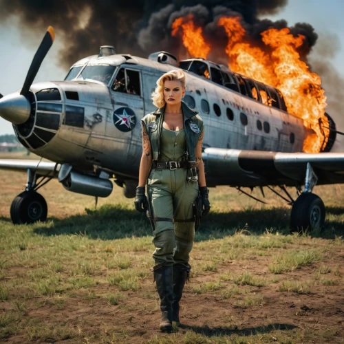 captain marvel,woman fire fighter,blackhawk,fury,fighter pilot,lost in war,havana brown,allied,world war ii,douglas ac-47 spooky,maureen o'hara - female,captain p 2-5,general aviation,aviation,war correspondent,wildcat,a-10,avenger,female hollywood actress,air show,Photography,General,Fantasy