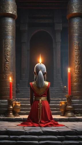 golden candlestick,emperor,the throne,candlestick,throne,disney baymax,candlelight,ganesha,ceremonial,aladdin,cg artwork,lord ganesh,ramses ii,imperial crown,master lamp,kneel,the eternal flame,lord ganesha,hearth,kneeling,Conceptual Art,Daily,Daily 33