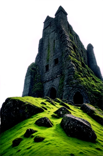 ruined castle,orkney island,ireland,stone towers,eastern iceland,aaa,castle ruins,faroe islands,volcanic plug,ghost castle,easter islands,scottish folly,green landscape,isle of skye,green wallpaper,summit castle,easter island,castle bran,knight's castle,iceland,Conceptual Art,Daily,Daily 15