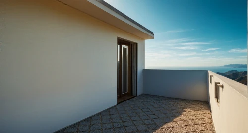 roof landscape,window with sea view,flat roof,sliding door,stucco wall,dormer window,roof lantern,home door,block balcony,stucco frame,santorini,metallic door,positano,the threshold of the house,prefabricated buildings,exterior decoration,daylighting,skylight,roof terrace,window with shutters