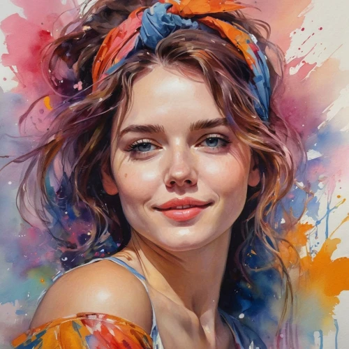 girl portrait,boho art,young woman,art painting,portrait of a girl,girl in a wreath,painter,oil painting,mystical portrait of a girl,italian painter,artist color,colourful pencils,painting technique,photo painting,colorful heart,colour pencils,girl with cloth,romantic portrait,oil painting on canvas,girl in flowers,Photography,General,Commercial