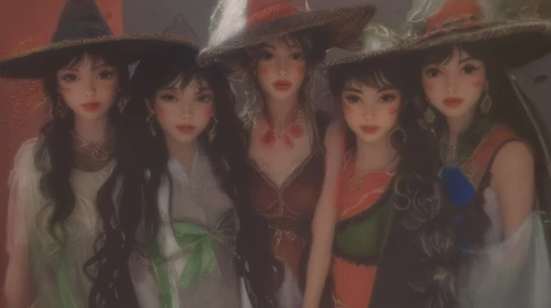 witches,witches' hats,doll figures,celebration of witches,ao dai,fashion dolls,witch hat,designer dolls,doll's festival,dolls,figurines,witch ban,perfume,doll's facial features,porcelain dolls,witch's hat,happyhalloween,halloween ghosts,witch's hat icon,costumes