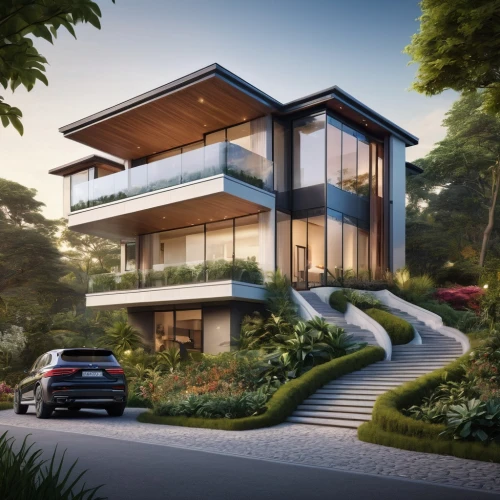 modern house,landscape design sydney,modern architecture,landscape designers sydney,garden design sydney,smart house,3d rendering,dunes house,mid century house,cubic house,luxury home,contemporary,residential house,luxury property,luxury real estate,eco-construction,garden elevation,frame house,smart home,house in the forest,Photography,General,Natural