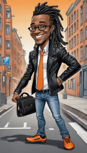 a pedestrian,pedestrian,black professional,soundcloud icon,african businessman,cartoon doctor,animated cartoon,black businessman,caricature,a black man on a suit,harlem,vector illustration,novelist,vector image,african american male,caricaturist,lupe,cartoon character,accountant,ceo,Illustration,Abstract Fantasy,Abstract Fantasy 23