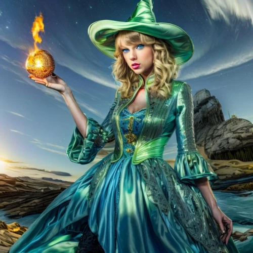fantasy picture,magical,sorceress,wicked witch of the west,magical adventure,the enchantress,photoshop manipulation,fantasy woman,fantasy art,blue enchantress,celebration of witches,photo manipulation,fairy tale character,enchanting,enchanted,fantasy portrait,fantasy girl,witch,photomanipulation,digital compositing
