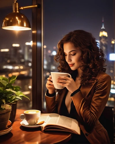 woman drinking coffee,coffee and books,tea and books,tea zen,woman at cafe,tea drinking,drinking coffee,coffee time,coffee background,parisian coffee,autumn hot coffee,woman holding a smartphone,caffè americano,girl studying,a cup of coffee,woman eating apple,café au lait,hot coffee,girl with cereal bowl,e-book readers,Illustration,Retro,Retro 06