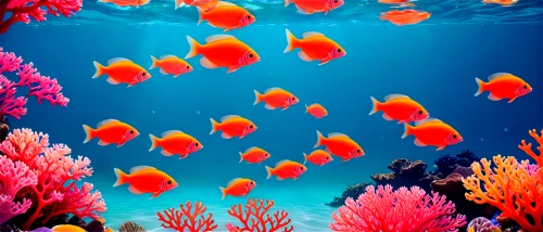 underwater background,anemone fish,coral reef,school of fish,coral reef fish,coral fish,sea life underwater,underwater landscape,coral reefs,underwater world,underwater fish,aquarium,fishes,clownfish,deep coral,tropical fish,red sea,fish in water,under the sea,marine fish,Illustration,Japanese style,Japanese Style 06