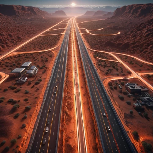 light trail,highway lights,light trails,roads,route 66,route66,city highway,highway,road of the impossible,transport and traffic,night highway,light track,road traffic,road to nowhere,dubai desert,speed of light,evening traffic,open road,namibia nad,racing road,Photography,General,Sci-Fi
