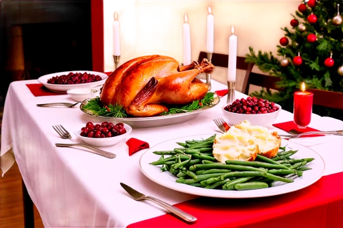 holiday table,holiday food,christmas menu,christmas food,christmas dinner,thanksgiving background,christmas table,turkey meat,cranberry sauce,christmas banner,turkey dinner,save a turkey,thanksgiving dinner,stuffing,chile fir,turkey ham,nordic christmas,place setting,turducken,tofurky,Illustration,Japanese style,Japanese Style 19