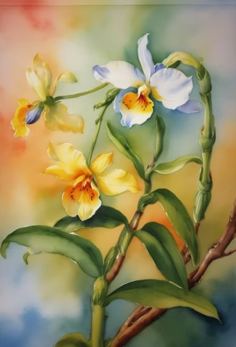 flower painting,watercolor flowers,watercolour flowers,freesia,watercolor flower,watercolour flower,lisianthus,watercolor floral background,flowers png,daylilies,easter lilies,frangipani,daylily,peruvian lily,yellow daylilies,yellow orchid,flower art,mixed orchid,jonquil,flower background,Photography,General,Realistic