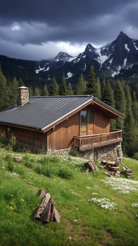 mountain hut,the cabin in the mountains,log cabin,house in mountains,mountain huts,log home,house in the mountains,alpine hut,carpathians,alpine meadows,alpine meadow,western tatras,alpine pastures,tatra mountains,chalet,wooden house,wooden hut,timber house,mountain station,the high tatras,Photography,General,Realistic