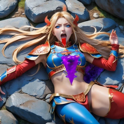 symetra,nami,kos,cosplay image,cosplayer,fire siren,cosplay,fantasy woman,venera,ora,monsoon banner,elza,mara,warrior pose,kinara,solar,vivora,sorceress,skordalia,playmat