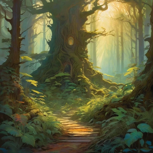 forest path,forest road,elven forest,forest landscape,forest,forest background,forest tree,the forest,druid grove,forest glade,fairy forest,holy forest,wooden path,forests,forest of dreams,old-growth forest,forest floor,the forests,fairytale forest,forest walk,Conceptual Art,Fantasy,Fantasy 18