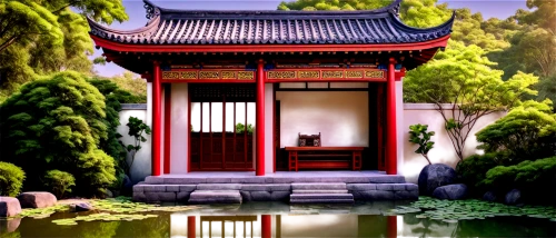 asian architecture,chinese architecture,chinese temple,japanese-style room,chinese art,world digital painting,chinese screen,japanese architecture,oriental painting,chinese background,oriental,japanese shrine,chinese style,feng shui,suzhou,garden door,water palace,zui quan,japan garden,forbidden palace,Conceptual Art,Daily,Daily 27