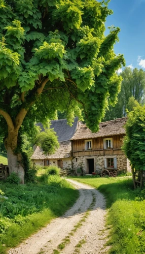 home landscape,rural landscape,country cottage,farm house,country house,farm landscape,farmhouse,countryside,traditional house,green landscape,provence,farm background,village life,country estate,romania,village scene,farmstead,landscape background,ancient house,styria,Photography,General,Realistic