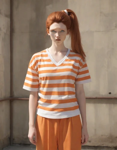 pippi longstocking,ginger rodgers,pumuckl,orange,murcott orange,beaker,television character,orange half,girl in t-shirt,raggedy ann,half orange,redheaded,barb,clementine,orange color,girl in overalls,bright orange,gingerman,redheads,redhead doll,Photography,Natural