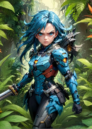 background ivy,vanessa (butterfly),female warrior,monsoon banner,artemisia,blue enchantress,cg artwork,water-the sword lily,elza,wind warrior,swordswoman,meteora,winterblueher,dragon li,caique,ixia,portrait background,alm,stone background,blue chrysanthemum