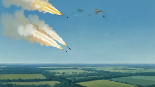 air combat,victory day,airshow,second world war,game illustration,dday,air racing,flying objects,missiles,ufo intercept,rocket-powered aircraft,mikoyan-gurevich mig-21,mikoyan–gurevich mig-15,polikarpov po-2,thunderheads,world war ii,launch,blue angels,zeppelins,airspace,Art,Artistic Painting,Artistic Painting 48