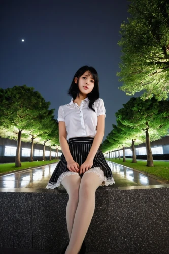 photo session at night,japanese woman,girl in a long,girl sitting,night photography,japanese idol,photographic background,japanese background,japanese sakura background,mari makinami,portrait background,night photograph,asian woman,park bench,asian girl,japan's three great night views,hoan kiem lake,night photo,oriental girl,portrait photography,Photography,Documentary Photography,Documentary Photography 33