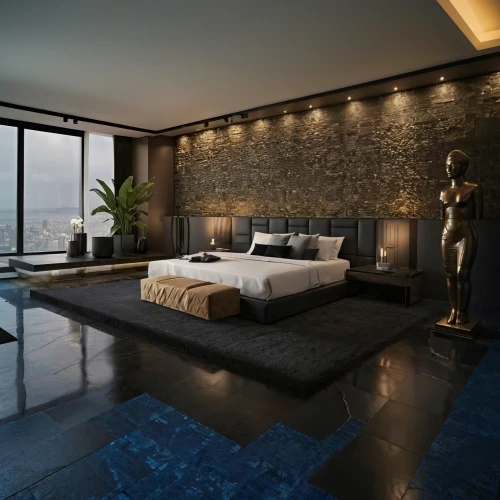 penthouse apartment,great room,modern room,luxury home interior,sleeping room,contemporary decor,interior modern design,ornate room,modern decor,luxury bathroom,luxury hotel,interior design,bedroom,guest room,interior decoration,luxury suite,luxury property,boutique hotel,hotel w barcelona,room divider