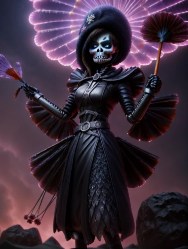 angel of death,la catrina,voodoo woman,la calavera catrina,dodge warlock,catrina calavera,black angel,dia de los muertos,undead warlock,dark angel,death god,dance of death,grimm reaper,crow queen,el dia de los muertos,raven rook,grim reaper,kali,widow flower,pain mother