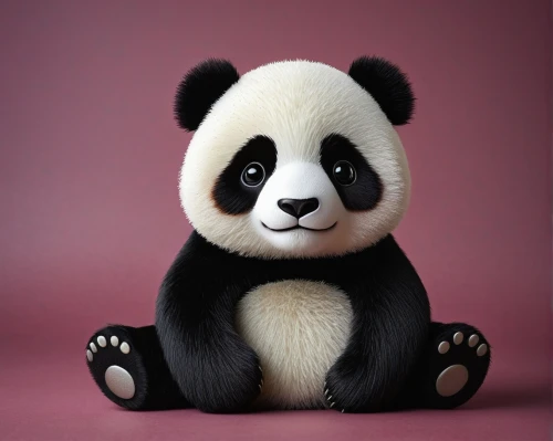 chinese panda,little panda,pandabear,giant panda,panda,panda bear,baby panda,kawaii panda,panda cub,lun,pandas,kawaii panda emoji,hanging panda,panda face,french tian,3d teddy,stuffed animal,oliang,anthropomorphized animals,pandoro,Illustration,Abstract Fantasy,Abstract Fantasy 02