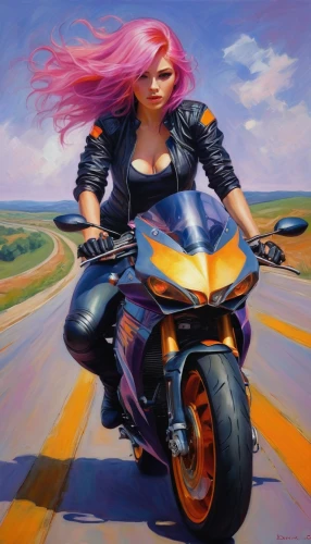 motorcyclist,motorbike,motorcycle,biker,motorcycles,motorcycling,motorcycle racer,girl with a wheel,motor-bike,scooter riding,moped,ride,bike pop art,woman bicycle,motorcycle tour,motorcycle drag racing,ride out,motor scooter,motorcycle helmet,bullet ride,Illustration,Realistic Fantasy,Realistic Fantasy 30