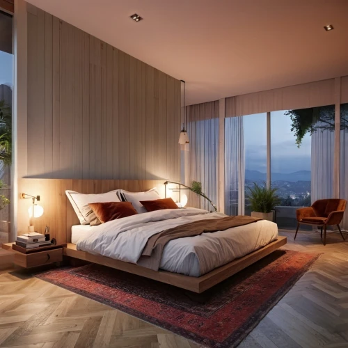 modern room,sleeping room,bedroom,great room,guest room,contemporary decor,penthouse apartment,room divider,modern decor,interior modern design,dunes house,guestroom,hotel barcelona city and coast,bedroom window,canopy bed,window treatment,smart home,danish room,hotel w barcelona,interior design