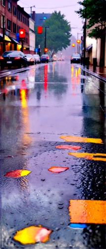 puddles,puddle,hurricane irene,pedestrian lights,rainstorm,crosswalk,walking in the rain,after rain,after the rain,rainy day,flooding,raindops,drizzle,rainy,rainy weather,adams morgan,raining,stop light,pavement,rainy season,Conceptual Art,Oil color,Oil Color 25