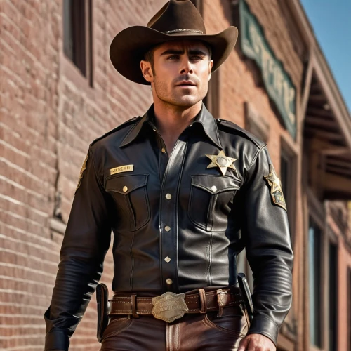 sheriff,sheriff car,park ranger,leather hat,officer,lincoln blackwood,stetson,holster,gunfighter,cowboy,cowboy hat,law enforcement,brown hat,wild west,ranger,police uniforms,cowboy action shooting,western,western film,rifleman,Photography,General,Natural