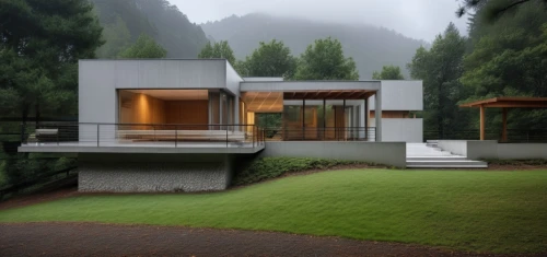 modern house,house in mountains,house in the mountains,mid century house,cubic house,modern architecture,dunes house,3d rendering,build by mirza golam pir,residential house,house in the forest,render,japanese architecture,beautiful home,grass roof,cube house,timber house,luxury property,private house,chalet,Photography,General,Realistic