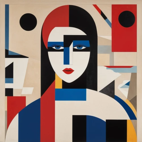 art deco woman,mondrian,roy lichtenstein,cubism,girl-in-pop-art,woman's face,olle gill,breton,pop art woman,woman face,decorative figure,cool pop art,portrait of a woman,woman sitting,modern pop art,pop art people,picasso,woman thinking,head woman,woman holding pie,Art,Artistic Painting,Artistic Painting 46