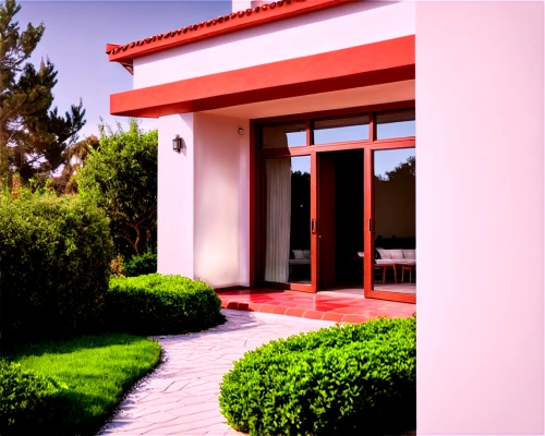 exterior decoration,artificial grass,red roof,roof tile,landscape red,spanish tile,stucco wall,holiday villa,residential property,stucco frame,thermal insulation,house entrance,house painting,luxury property,landscape designers sydney,bendemeer estates,clay tile,prefabricated buildings,pink grass,private house,Art,Artistic Painting,Artistic Painting 20