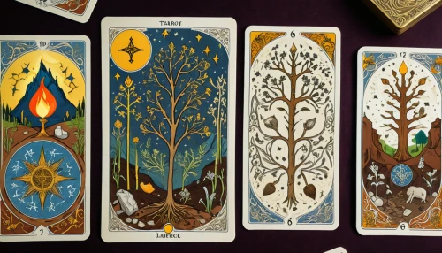 tarot cards,tarot,card deck,holy forest,prosperity and abundance,divination,card lovers,playing cards,cards,rabbits and hares,deck of cards,forest animals,woodland animals,the forests,playing card,spades,fairy tale icons,tree of life,royal flush,solstice,Illustration,Realistic Fantasy,Realistic Fantasy 42