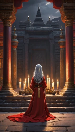 cg artwork,the throne,throne,emperor,red cape,stone background,gandalf,thrones,hall of the fallen,the ruler,kings landing,games of light,regal,imperator,the abbot of olib,elaeis,imperial coat,fantasy picture,kingdom,father frost,Conceptual Art,Daily,Daily 33