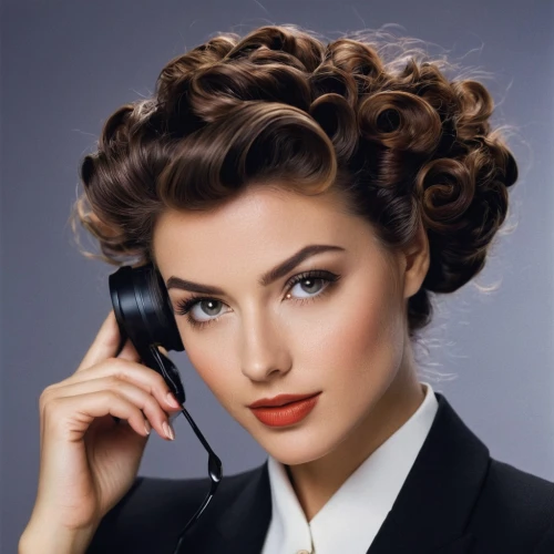 telephone operator,switchboard operator,retro woman,retro women,vintage woman,wireless headset,business woman,receptionist,women's cosmetics,vintage female portrait,businesswoman,telephone accessory,flight attendant,bussiness woman,telephony,telemarketing,woman holding a smartphone,telephone handset,updo,stewardess,Photography,Documentary Photography,Documentary Photography 15